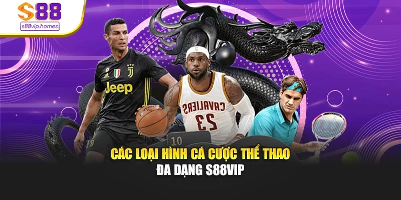 Các loại hình cá cược thể thao đa dạng S88VIP