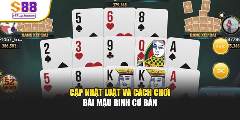 Cập nhật luật và cách chơi bài Mậu Binh cơ bản